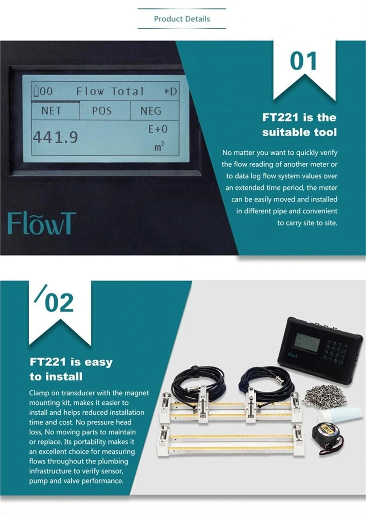 Water Ultrasonic Flowmeter With Flange DN25~DN5000